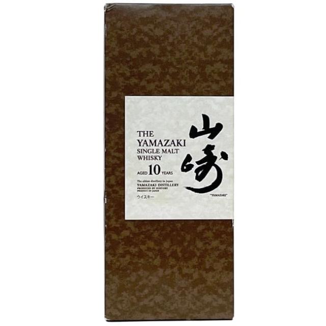 山崎 10年 サントリー SUNTORY 紙箱付 ウイスキー 未開封 未開栓 内容