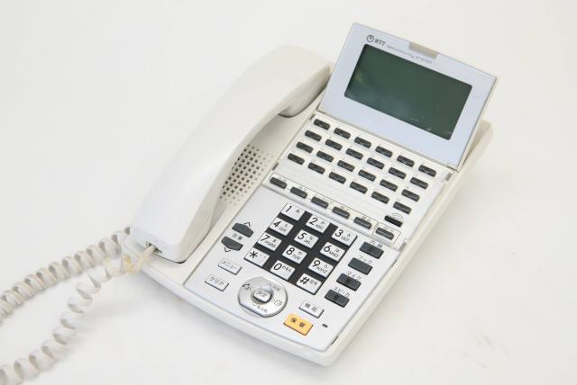 【送料無料】中古品 NTT ネットコミュニティシステム αNX スター録音電話機 NX-(24)RECSTEL-(1)(W) 24ボタン ビジネスフォン ※北海道、沖縄、離島発送不可