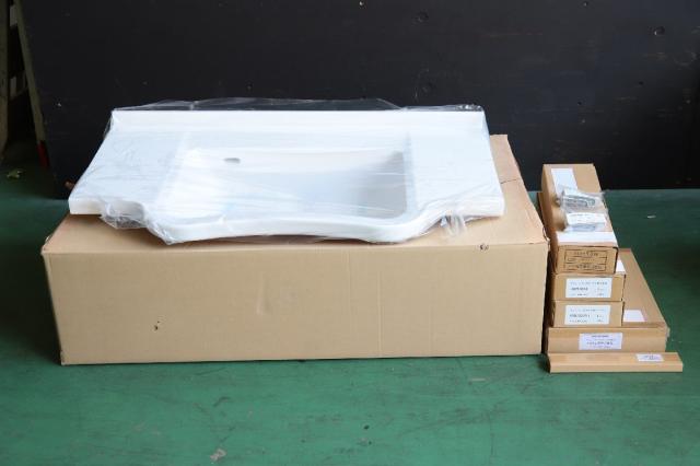 【送料無料】未使用品 アイカ工業 車イス対応洗面カウンターT