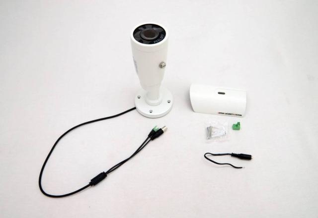 【貨物輸送無料】見せびらかす品 日本防犯取り合わせ アナログ固定ディスク相応う 5メガ絵素 露天IRバレット型写真器 PF-CA4040 Eア5