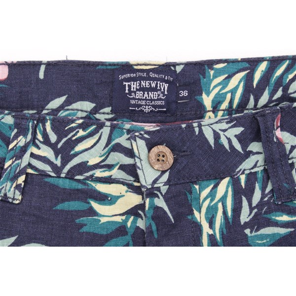 送料無料 アウトレット THE NEW IVY BRAND メンズ ボトムス アロハ柄