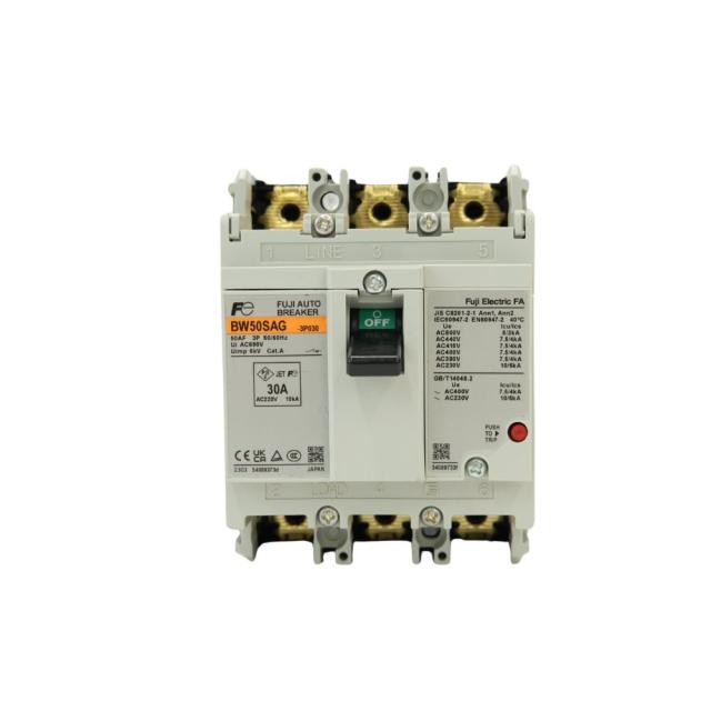 【送料無料】富士電機　汎用一般配線用オートブレーカ　BW50SAG-3P030　3P30A　※沖縄、離島発送不可　 K1Ｂ_1