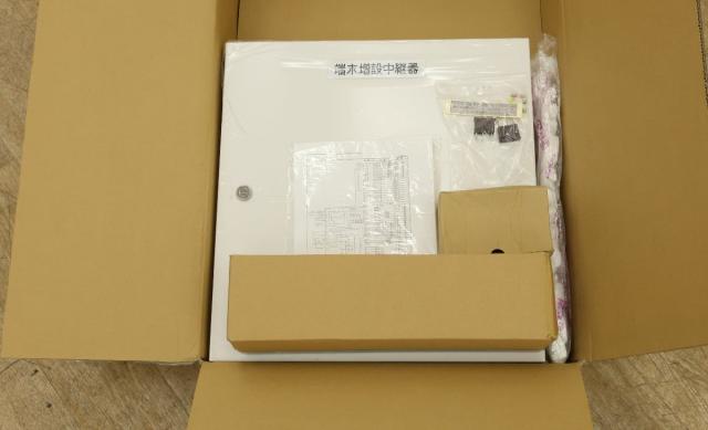 【送料無料】未使用品 能美防災 FRRJ010-R-S 端末増設中継器 自動試験機能付 2023年製 北海道・沖縄・離島 配送不可 M_1