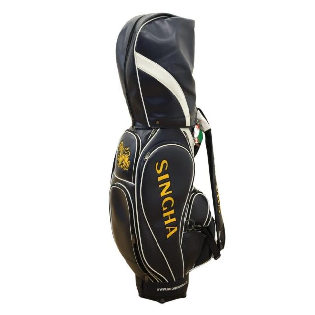 【送料無料】シンハー SINGHA キャディバッグ ネービー×ホワイト ゴルフバック ゴルフ ゴルフ用品 北海道・沖縄・離島 配送不可 D