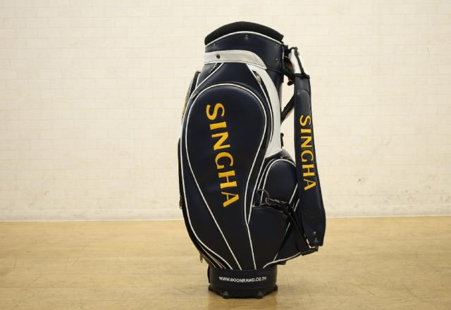 送料無料】シンハー SINGHA キャディバッグ ネービー×ホワイト ゴルフ
