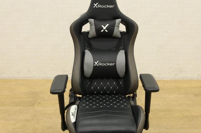 【送料無料】展示品 X Rocker オバール RGB オフィスゲーミングチェア 北海道・沖縄・離島 配送不可 併 N_1