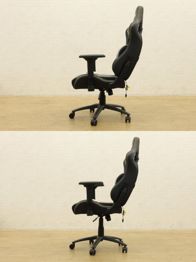 【送料無料】展示品 X Rocker オバール RGB オフィスゲーミングチェア 北海道・沖縄・離島 配送不可 併 N_2