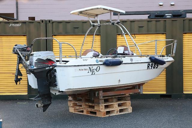 送料無料】実働品 マリンモーター Marine Motor NEO450 トーハツ 