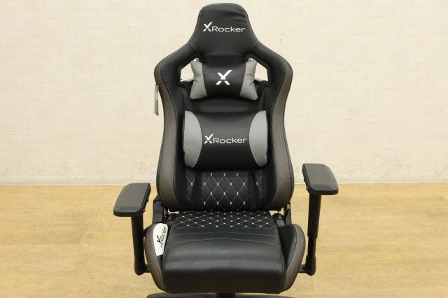 【送料無料】美品 X Rocker オバール RGB オフィスゲーミングチェア 北海道・沖縄・離島 配送不可 併 N_1