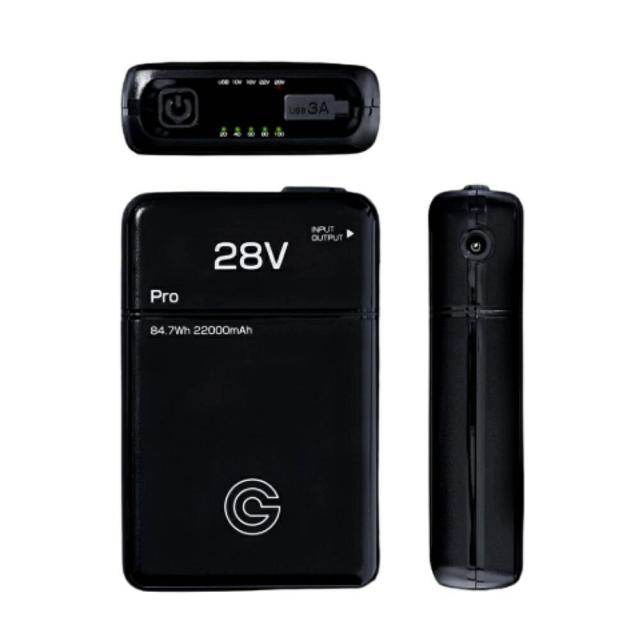 【送料無料】長信ジャパン 空調服用 GB-POWER ファン＆バッテリーセット 28V GF1 GB428 ブラック 空調作業服 アウトレット品 ※沖縄、離島発送不可 ME6-2