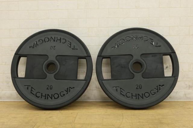 【送料無料】テクノジム オリンピックプレート 20kg×2枚 10kg×2枚セット 合計60kg 北海道・沖縄・離島 配送不可 併 PR_1