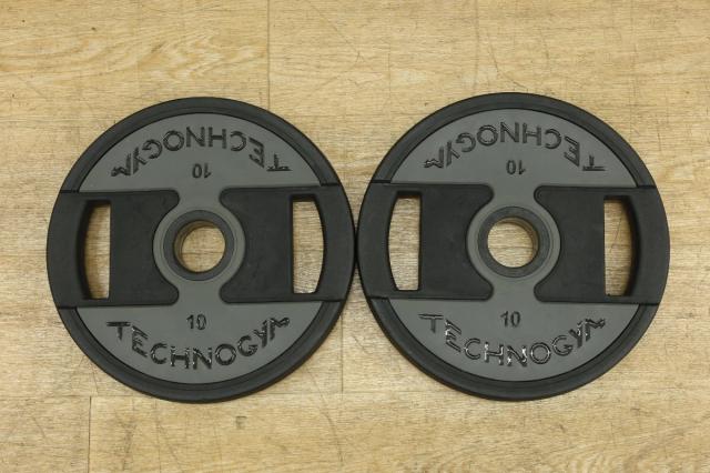 【送料無料】テクノジム オリンピックプレート 20kg×2枚 10kg×2枚セット 合計60kg 北海道・沖縄・離島 配送不可 併 PR_2