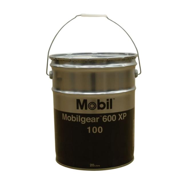 【送料無料】未使用品 モビル Mobil モビルギアオイル GEAR600XP 100 20L 工業用ギヤ油 沖縄・離島 配送不可 併 KG