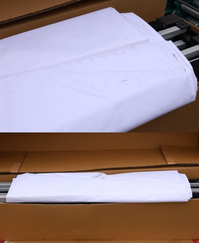 【送料無料】美品 さくら ワンタッチイベントテント KA/7W かんたんてんと 白 幅4.5m×奥行3.0m×高さ322-353cm 外箱有り 北海道・沖縄・離島 配送不可 併_8