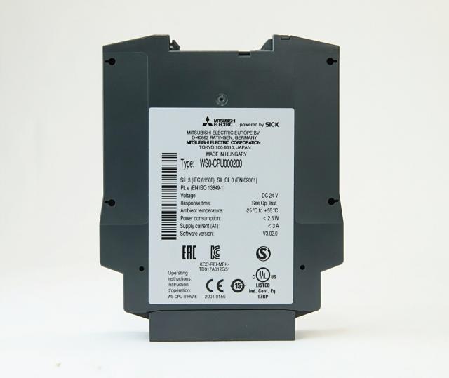【送料無料】【中古】MITSUBISHI 三菱電機 安全CPUユニット WS0-CPU000200 MELSEC-WS 産業用 CPUユニット ※沖縄、離島発送不可 Eウ3-3_1