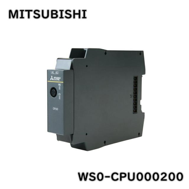 【送料無料】【中古】MITSUBISHI 三菱電機 安全CPUユニット WS0-CPU000200 MELSEC-WS 産業用 CPUユニット ※沖縄、離島発送不可 Eウ3-3_3