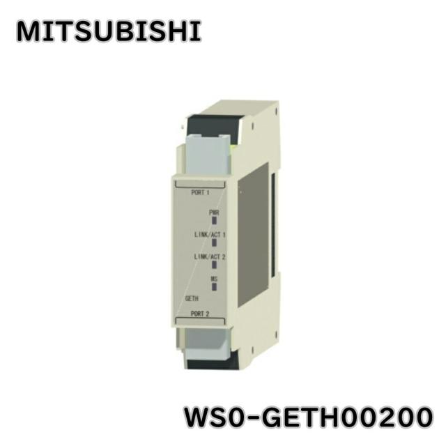 【送料無料】【中古】MITSUBISHI 三菱電機 イーサネット通信モジュール WS0-GETH00200 MELSEC-WS 産業用 ※沖縄、離島発送不可 Eウ3-2