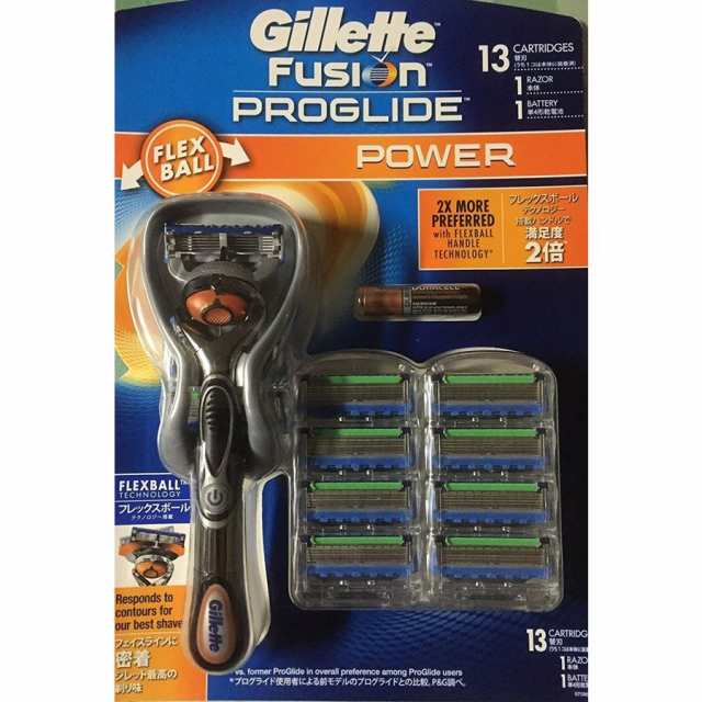 Gillette フュージョンプログライド フレックスボール パワー 電動 タイプ 替刃13個付の通販はau Pay マーケット ウェルフェア Au Pay マーケット店