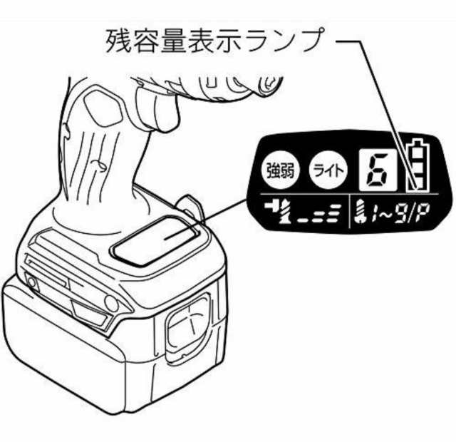 マキタ Makita 充電式4モードインパクトドライバ TP141DRGX