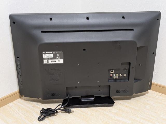 【動作確認済】【中古】本体・リモコンのみ フナイ 32型 液晶テレビ FL-32HB2000 ブラック系 2017年製_2