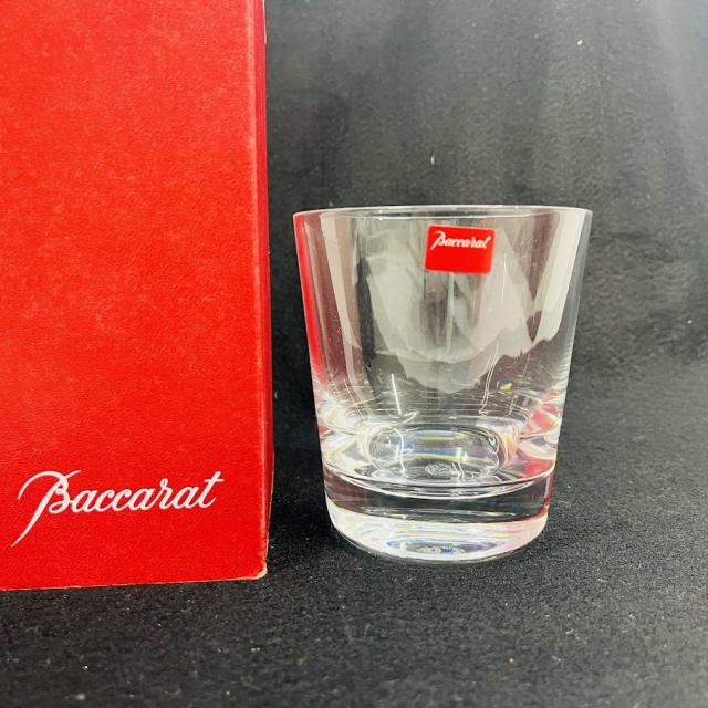 【中古】バカラ パーフェクション オールドファッション　ロックグラス1客　1100238　すとんとしたストレートではなく上に開いた斜めカットシェープです【送料無料】