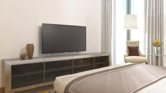 【動作確認済】【中古】本体・リモコンのみ フナイ 43型 液晶テレビ 128GB内臓 FL-43UB4000 ブラック 2017年製_3