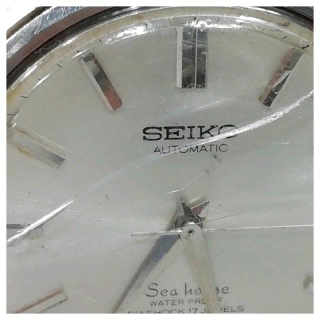 【中古】セイコー シーホース 6601-8000 タツノオトシゴ刻印 メンズ 自動巻き_8