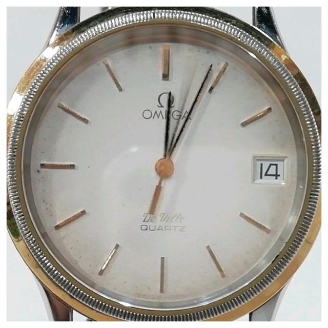 【中古】オメガ OMEGA デビル メンズ クォーツ 1332★ベルト非純正_7