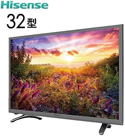 【動作確認済】【中古】本体・リモコンのみ ハイセンス 32型 液晶テレビ HJ32K310 ダークグレー 2017年製