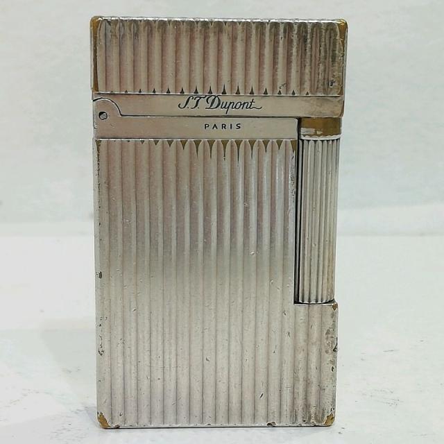【中古】デュポン ガスライター シルバー イエローガス