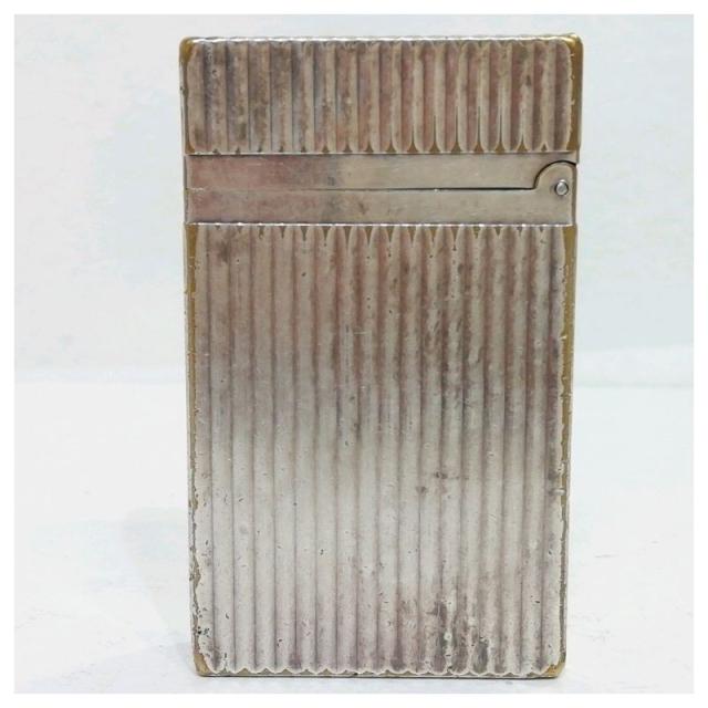 【中古】デュポン ガスライター シルバー イエローガス_2