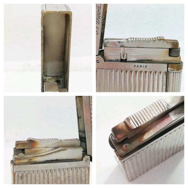 【中古】デュポン ガスライター シルバー イエローガス_6