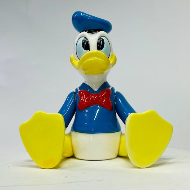 【中古】シュミット　ドナルド　ディズニーオルゴールフィギア　レア物【送料無料】