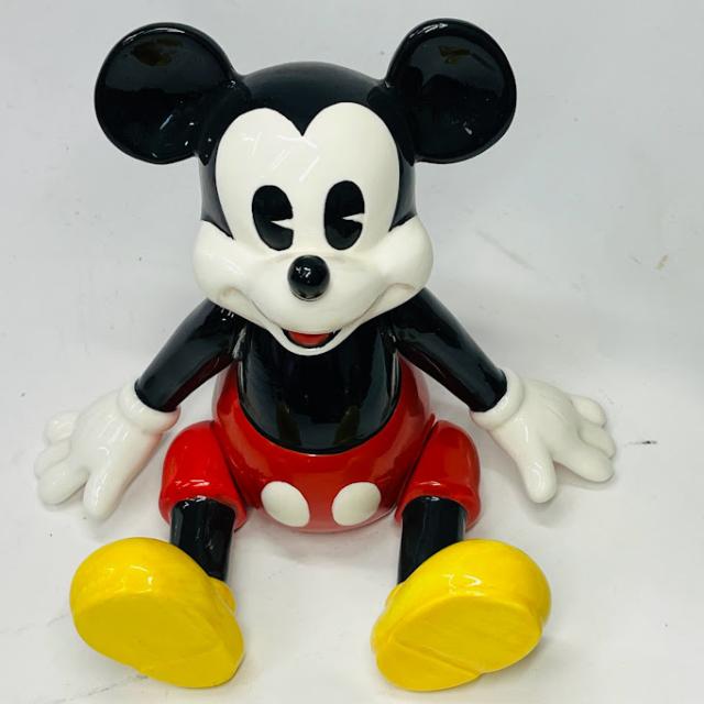 【中古】シュミット ミッキーマウス　ディズニーオルゴールフィギア【送料無料】_1