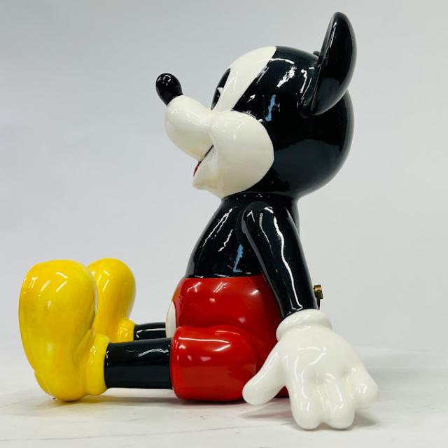 【中古】シュミット ミッキーマウス　ディズニーオルゴールフィギア【送料無料】_3