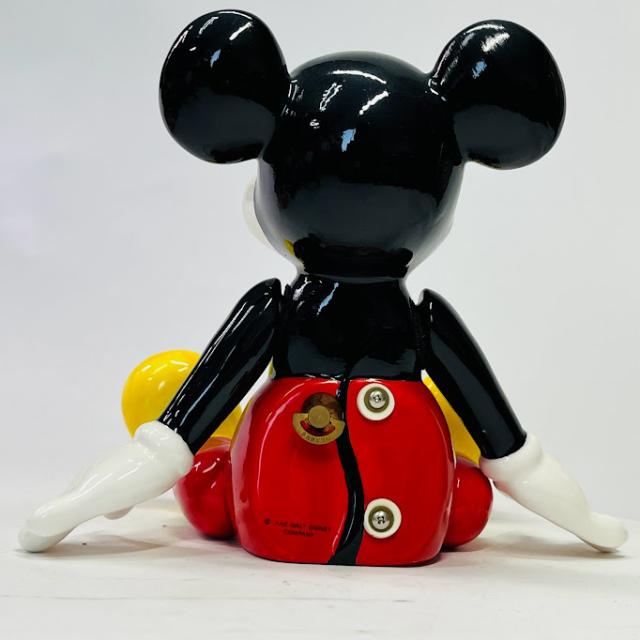 【中古】シュミット ミッキーマウス　ディズニーオルゴールフィギア【送料無料】_4