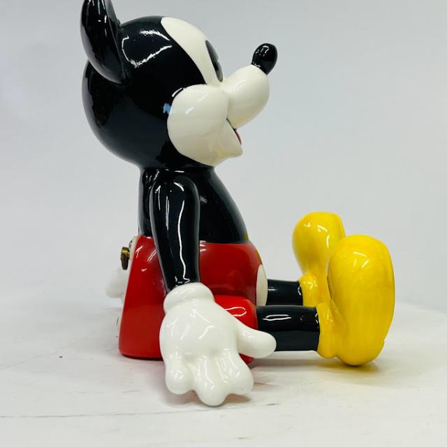 【中古】シュミット ミッキーマウス　ディズニーオルゴールフィギア【送料無料】_5