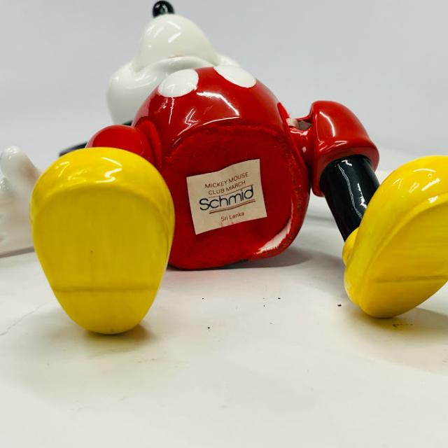 【中古】シュミット ミッキーマウス　ディズニーオルゴールフィギア【送料無料】_7
