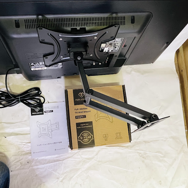 【動作確認済】【中古】三菱　32型液晶TV　LCD-32LB7　壁掛け金具PSSFK1付属　純正スタンド欠品_3