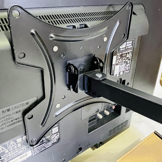 【動作確認済】【中古】三菱　32型液晶TV　LCD-32LB7　壁掛け金具PSSFK1付属　純正スタンド欠品_4