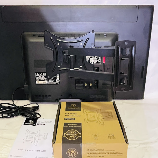 【動作確認済】【中古】三菱　32型液晶TV　LCD-32LB7　壁掛け金具PSSFK1付属　純正スタンド欠品_5