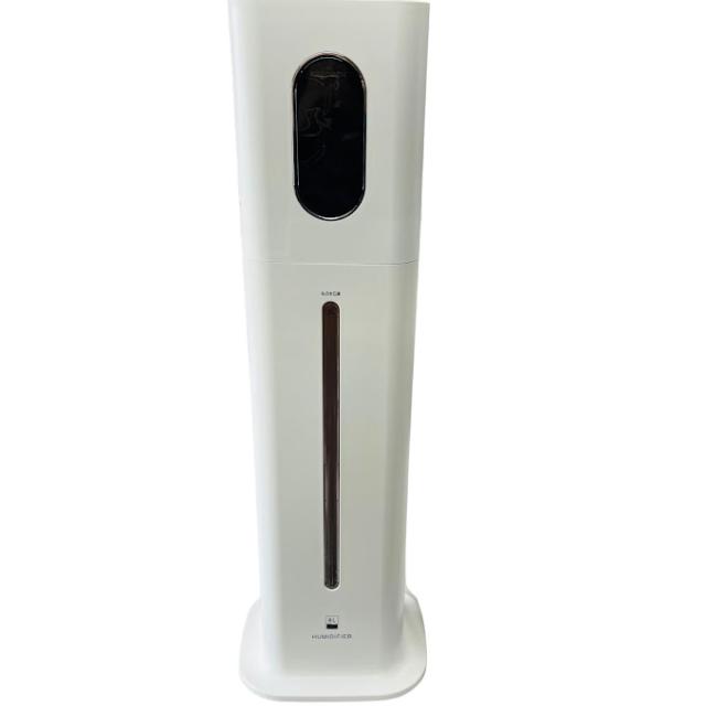 【動作確認済】【中古】KEECOON 加湿器 大容量 8L タワー式 超音波式 アロマ加湿 器 乾燥対策 水漏れしない 水循環 3段階加湿量調節最大噴霧量300ML/H 定湿機能 お手入れ簡単 床置き 三段階霧量調整可能 切タイマー リモコン付き 水量確認可能 業務用 ホワイト
