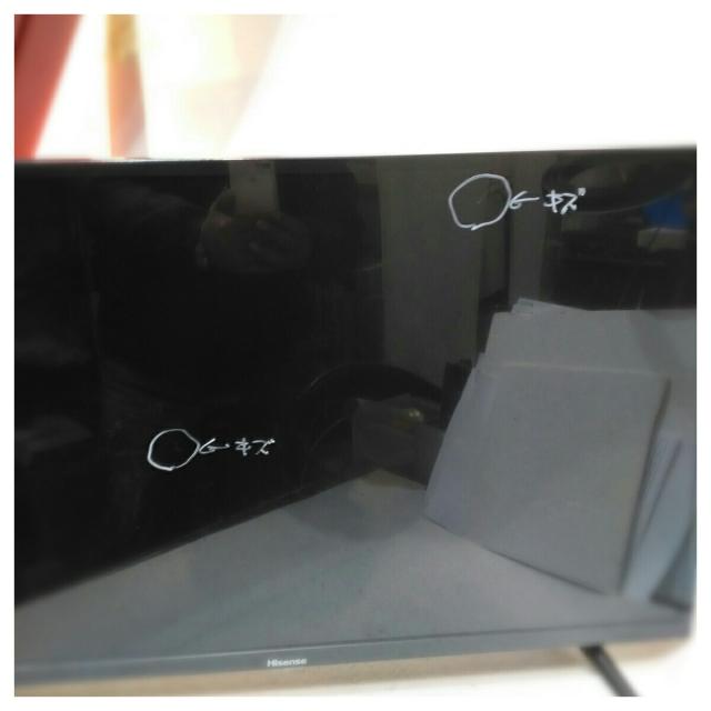 【動作確認済】【中古】本体・リモコンのみ ハイセンス 32V型 液晶テレビ 32H30E ブラック系_2