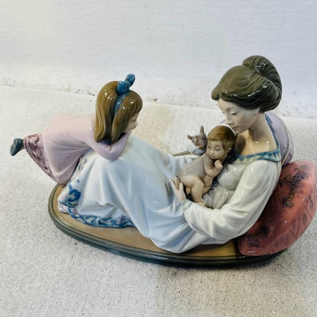 【中古】LLADRO リヤドロ お姉ちゃまですよ No.1606 置物【送料無料】_1
