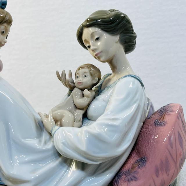 【中古】LLADRO リヤドロ お姉ちゃまですよ No.1606 置物【送料無料】_2