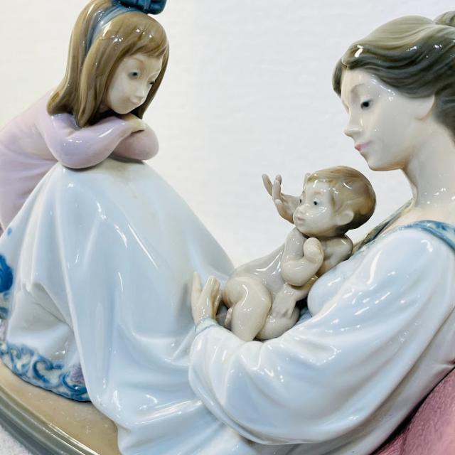 【中古】LLADRO リヤドロ お姉ちゃまですよ No.1606 置物【送料無料】_3