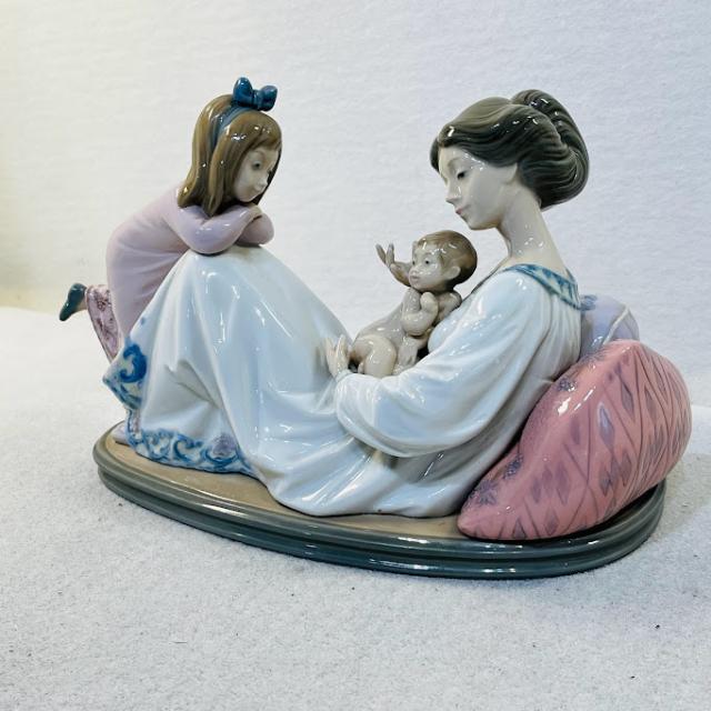 【中古】LLADRO リヤドロ お姉ちゃまですよ No.1606 置物【送料無料】_4