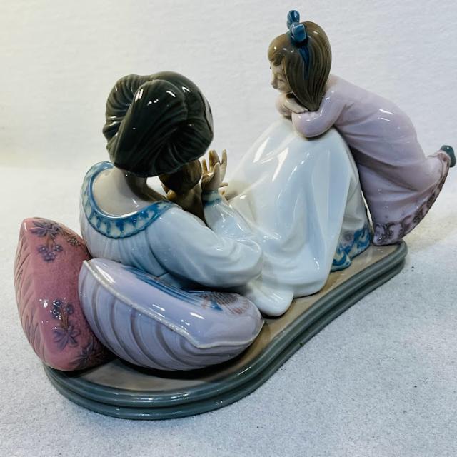 【中古】LLADRO リヤドロ お姉ちゃまですよ No.1606 置物【送料無料】_6