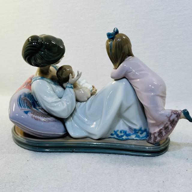 【中古】LLADRO リヤドロ お姉ちゃまですよ No.1606 置物【送料無料】_7