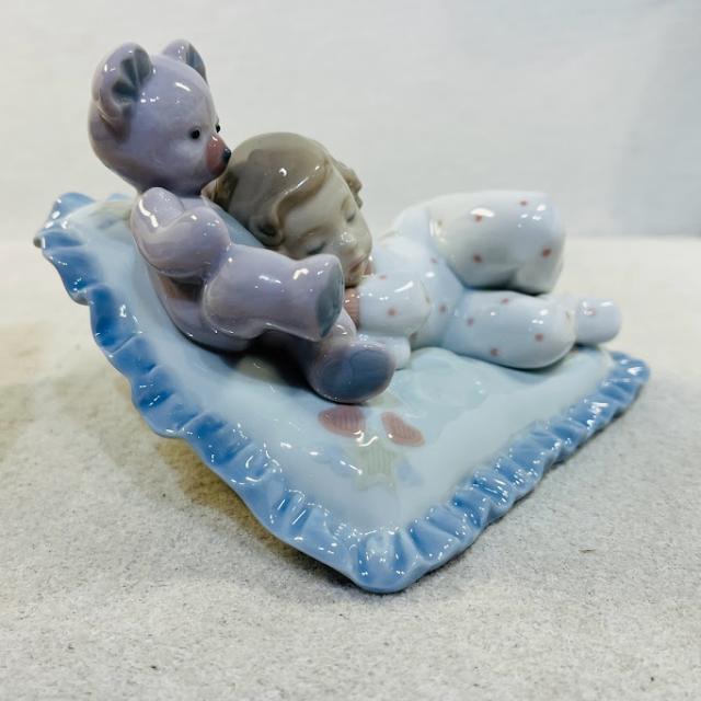 【中古】リヤドロ Lladro おやすみくまちゃん6790【送料無料】_6